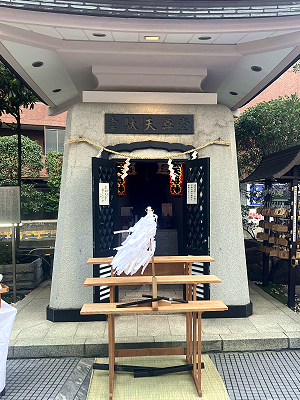 韋駄天尊神御堂(新宿鎮座)